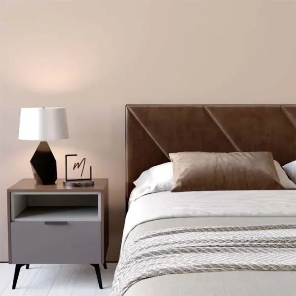 Кровать My-Style my-Roxy 200 x 200 см / Фанера / Тёмно-коричневый photo 7
