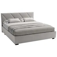 Кровать My-Style my-Roxy 180 x 200 см / Фанера / Серый