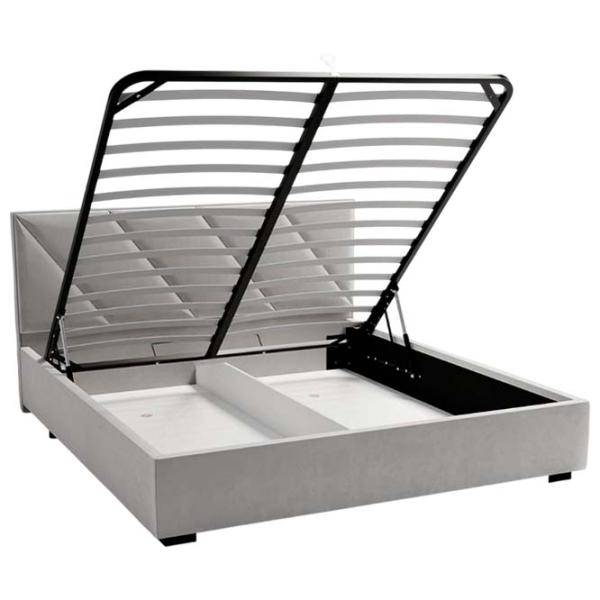 Кровать My-Style my-Roxy 200 x 200 см / Фанера / Серый photo 5