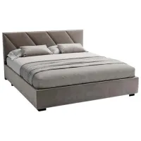 Кровать My-Style my-Roxy 90 x 200 см / Фанера / Тёмно-серый