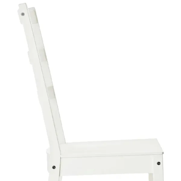 Set masă și scaune Ikea Nordviken Dreptunghiulară / PAL / White photo 8