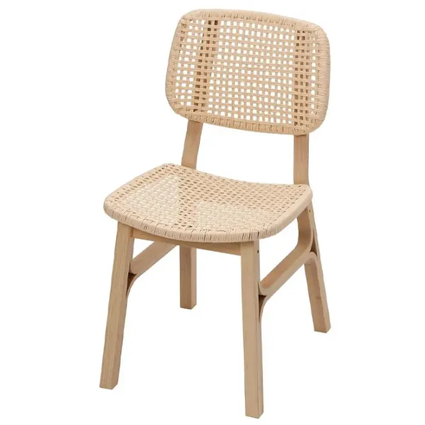 Set masă și scaune Ikea Voxlov Dreptunghiulară / Bambus / Bamboo photo 3