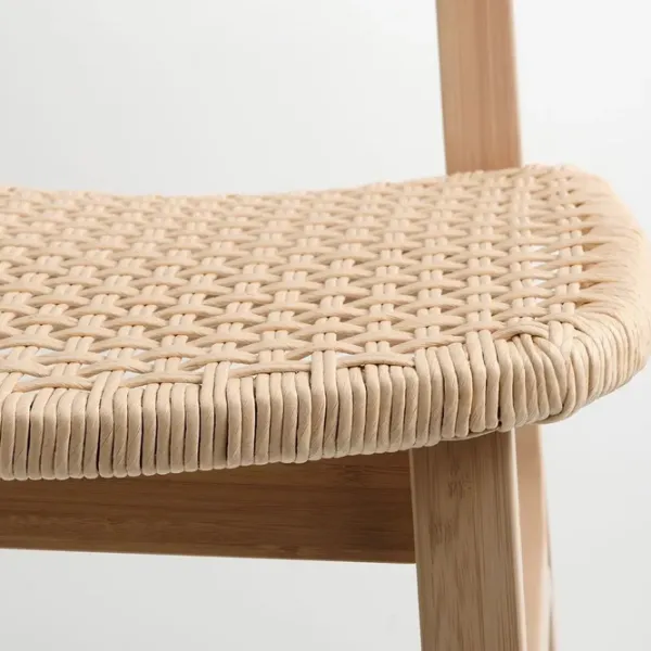 Set masă și scaune Ikea Voxlov Dreptunghiulară / Bambus / Bamboo photo 4