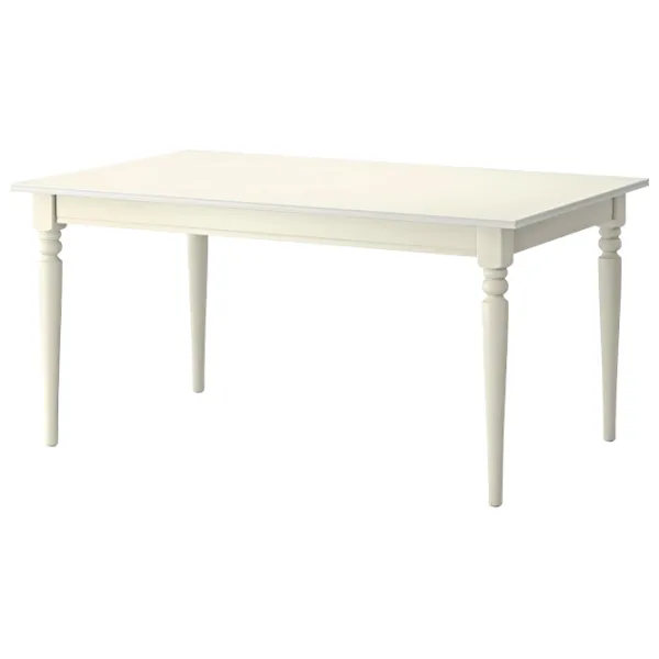 Set masă și scaune Ikea Ingatorp/Ingolf Dreptunghiulară / PAL / White photo 8