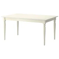 Set masă și scaune Ikea Ingatorp/Ingolf Dreptunghiulară / PAL / White photo 8