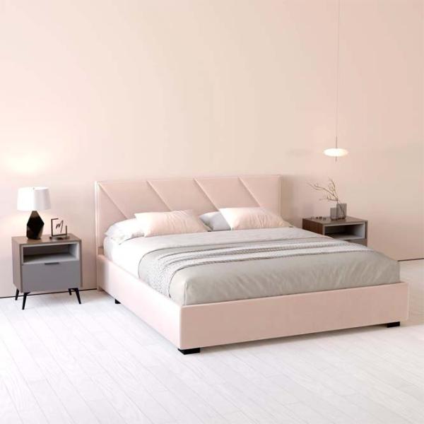 Кровать My-Style my-Roxy 180 x 200 см / Фанера / Светло-розовый photo 5