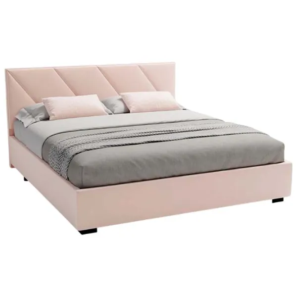 Кровать My-Style my-Roxy 200 x 200 см / Фанера / Светло-розовый photo 1