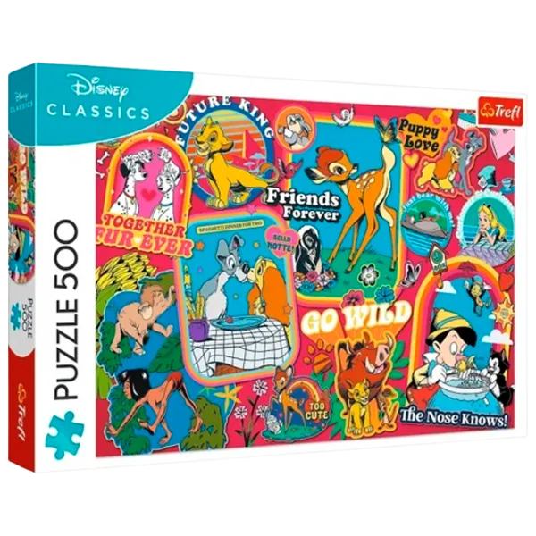 Puzzle Trefl Over the years 10+/ Numărul de piese: 500 photo 1