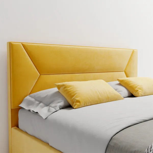 Кровать My-Style my-Niki 200 x 200 см / Фанера / Желтый photo 2