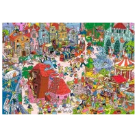 Puzzle Trefl Spy Guy Lost Items: Europe 9+/ Numărul de piese: 500