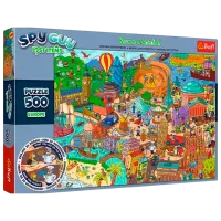 Puzzle Trefl Spy Guy Lost Items: Europe 9+/ Numărul de piese: 500 photo 2