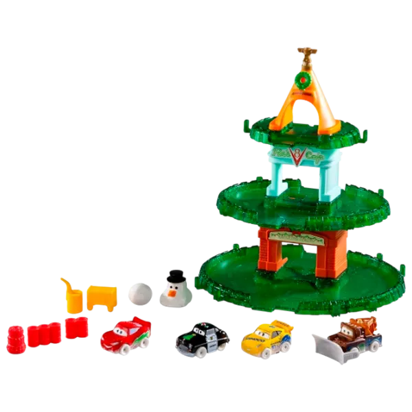 Set de mașini Mattel Calendar de Advent Cars HXT34  / / Green Multicolor photo 1