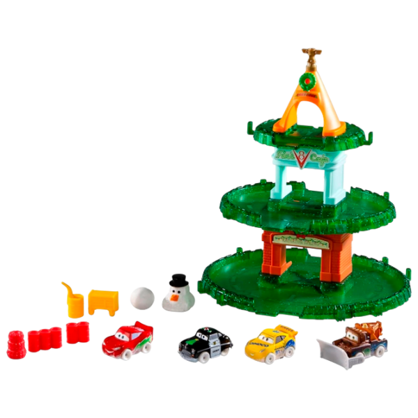 Set de mașini Mattel Calendar de Advent Cars HXT34  / / Green Multicolor photo 1