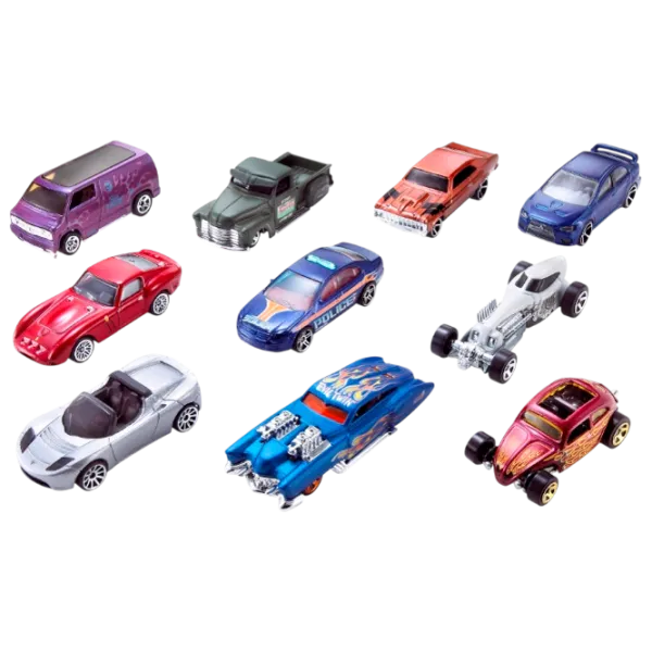 Комплект машин Mattel Hot Wheels 54886  / / Черный Разноцветный photo 1