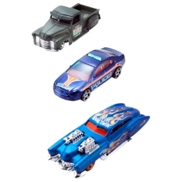 Комплект машин Mattel Hot Wheels 54886  / / Черный Разноцветный photo 2
