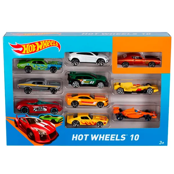 Комплект машин Mattel Hot Wheels 54886  / / Черный Разноцветный photo 4
