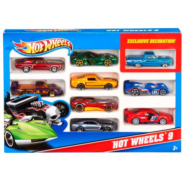 Комплект машин Mattel Hot Wheels 54886  / / Черный Разноцветный photo 5