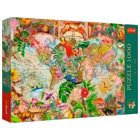 Puzzle Trefl The Ancient World Map 9+/ Numărul de piese: 1000