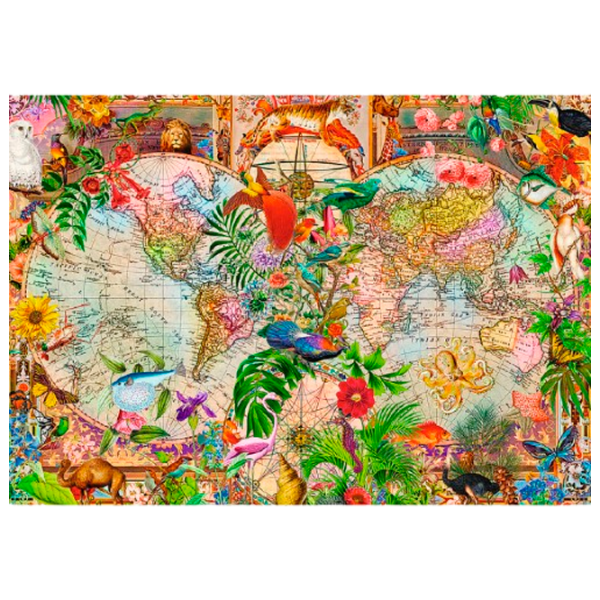 Puzzle Trefl The Ancient World Map 9+/ Numărul de piese: 1000 photo 2