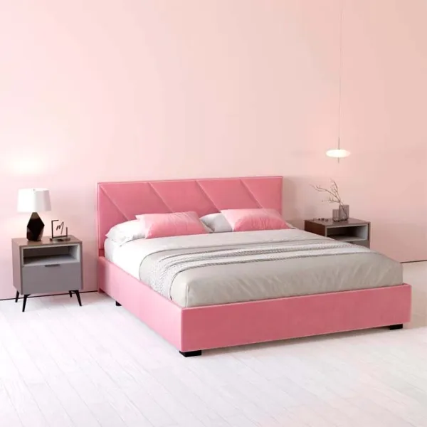 Кровать My-Style my-Roxy 160 x 200 см / Фанера / Розовый photo 4