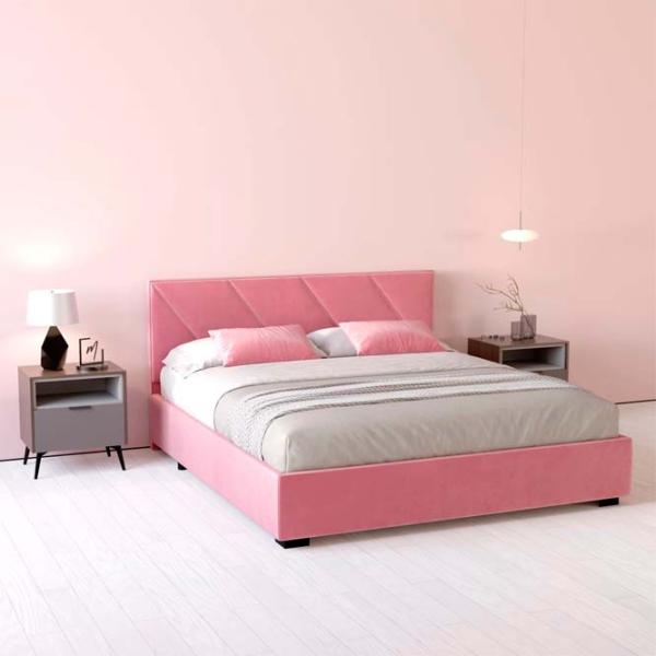 Кровать My-Style my-Roxy 160 x 200 см / Фанера / Розовый photo 4