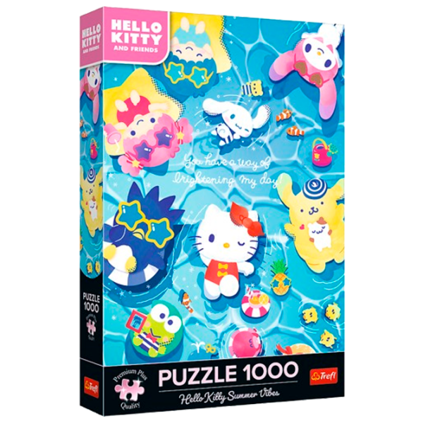 Puzzle Trefl Summer Vibes 9+/ Количество деталей: 1000 photo 1