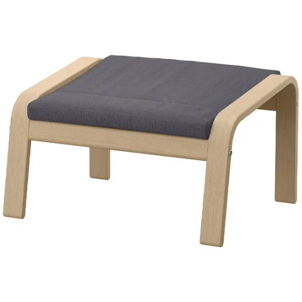 Banchetă Ikea Poang Oak veneer / Stofă  photo 1