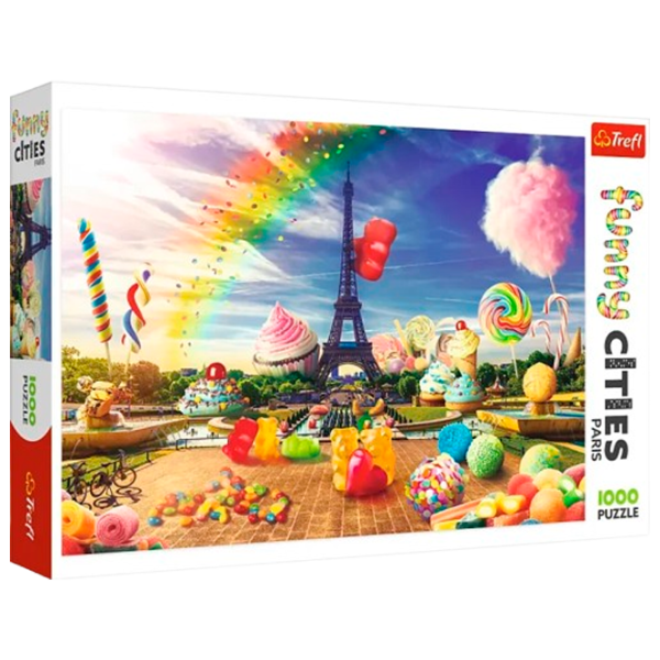 Puzzle Trefl Paris 12+/ Количество деталей: 1000 photo 1
