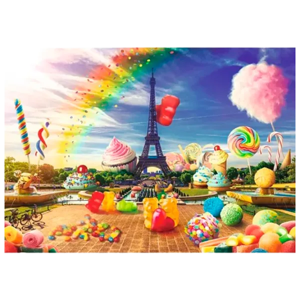 Puzzle Trefl Paris 12+/ Количество деталей: 1000 photo 2