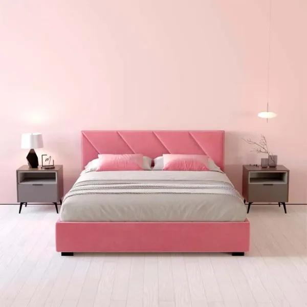 Кровать My-Style my-Roxy 180 x 200 см / Фанера / Розовый photo 7