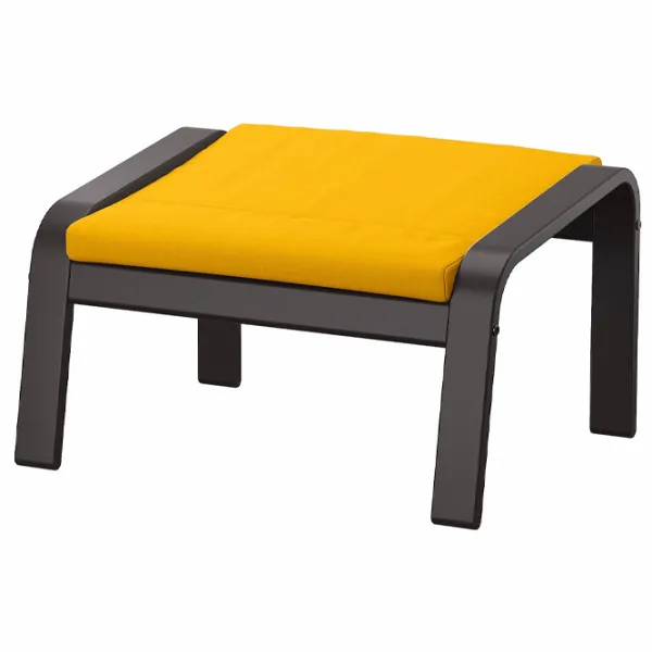 Банкетка Ikea Poang Тёмно-коричневый / Ткань  photo 1