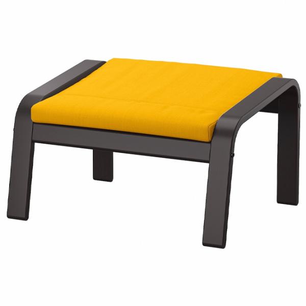 Банкетка Ikea Poang Тёмно-коричневый / Ткань  photo 1