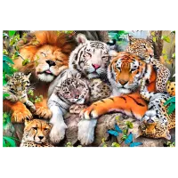 Puzzle Trefl The felines of the jungle 12+/ Количество деталей: 501