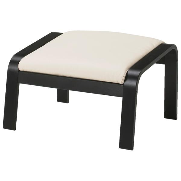 Banchetă Ikea Poang Dark Brown / Piele  photo 1