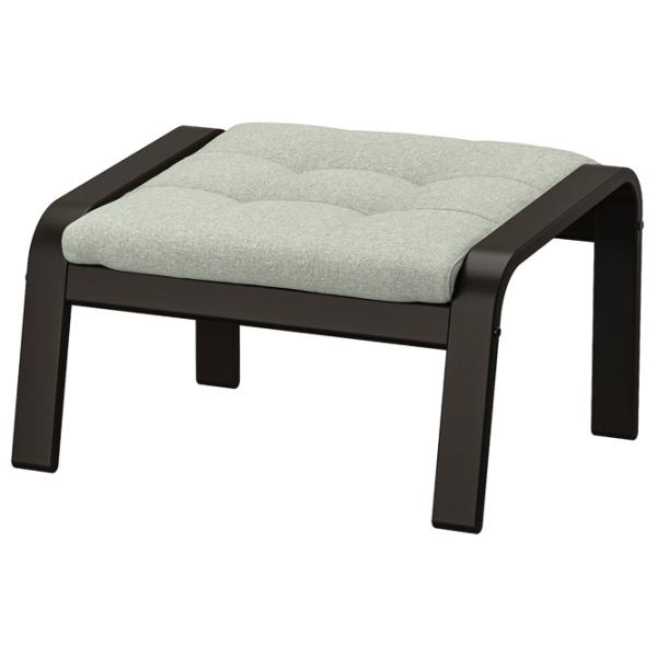 Banchetă Ikea Poang Dark Brown / Stofă  photo 1