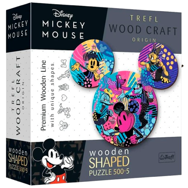 Puzzle Trefl Mickey Mouse 12+/ Количество деталей: 505 photo 1