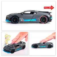 Mașină ChiToys Bugatti XA3217A / / Blue Black photo 5