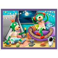 Puzzle Trefl Trefliki  4+/ Numărul de piese: 207