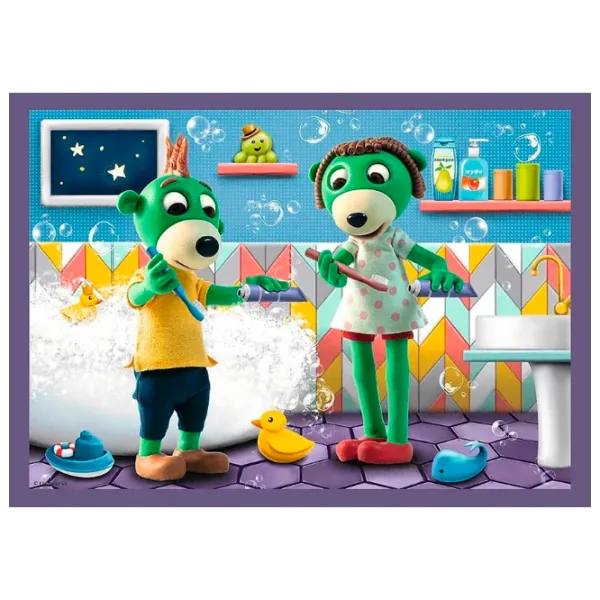 Puzzle Trefl Trefliki  4+/ Numărul de piese: 207 photo 3