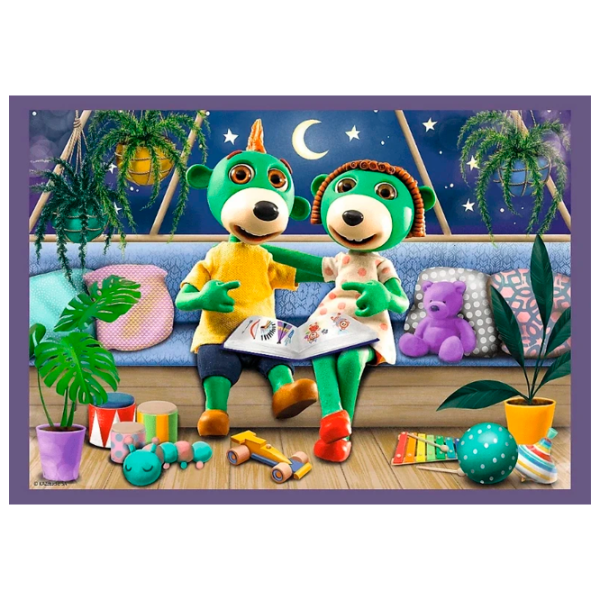 Puzzle Trefl Trefliki  4+/ Numărul de piese: 207 photo 4