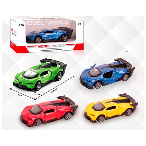 Set de mașini ChiToys Bugatti F1114-1  / / Gray Multicolor photo 6