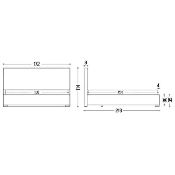 Кровать My-Style my-Roxy 160 x 200 см / Фанера / Фиолетовый photo 8