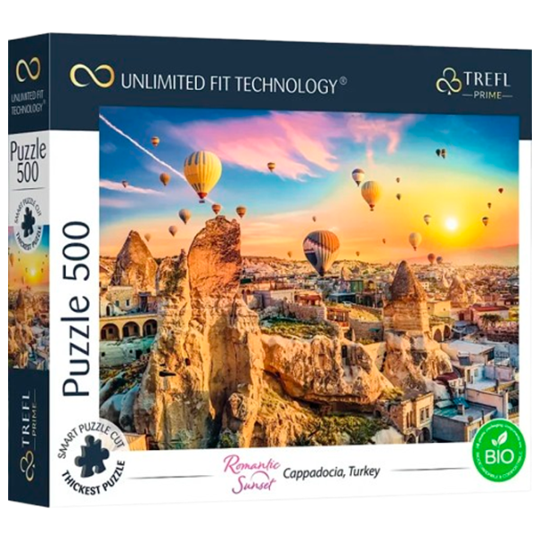 Puzzle Trefl Cappadocia,Turcia 10+/ Numărul de piese: 500 photo 1