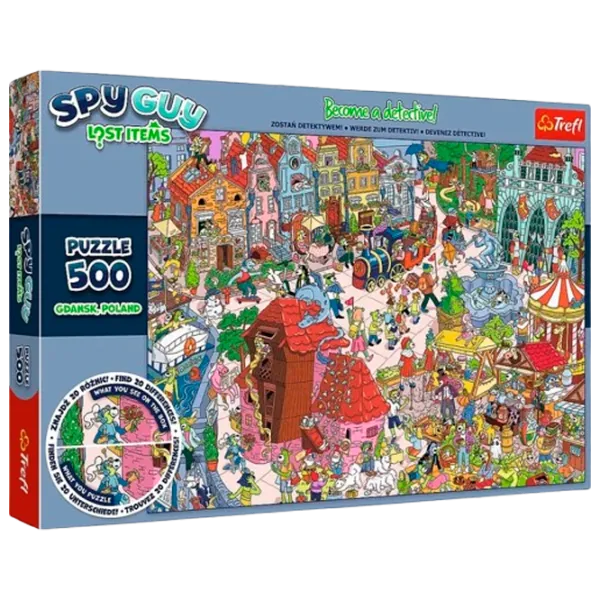 Puzzle Trefl Spy Guy 10+/ Numărul de piese: 500 photo 1