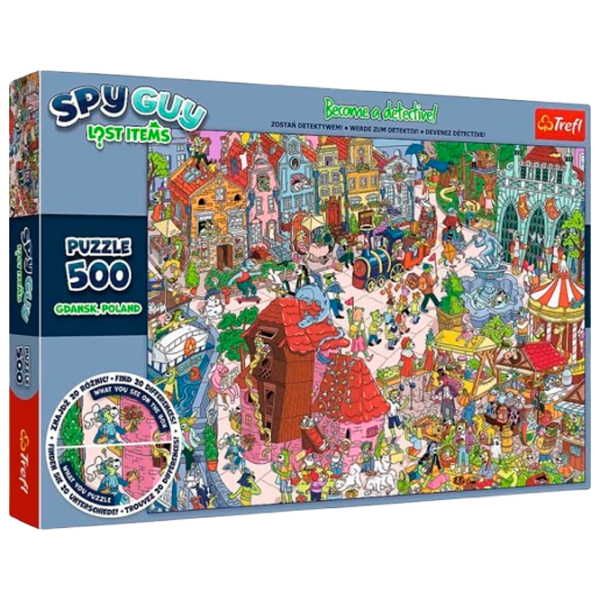 Puzzle Trefl Spy Guy 10+/ Numărul de piese: 500 photo 1