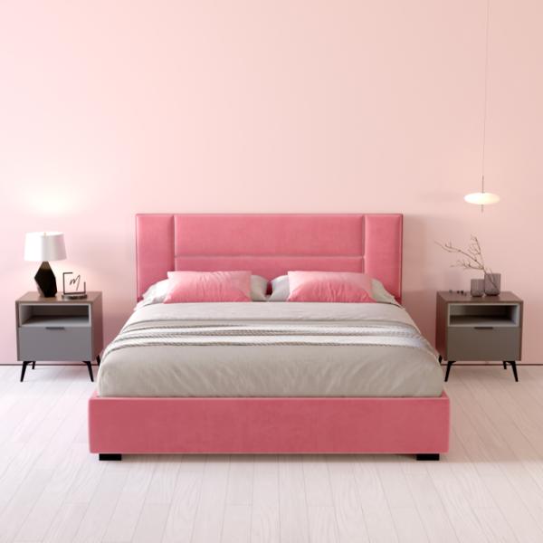 Кровать My-Style my-Emma 180 x 200 см / Фанера / Розовый photo 6