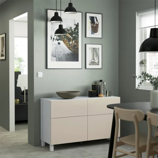 Comodă TV Ikea Besta/Lappviken/Stubbarp 74 x 120 x 42 / PAL photo 5