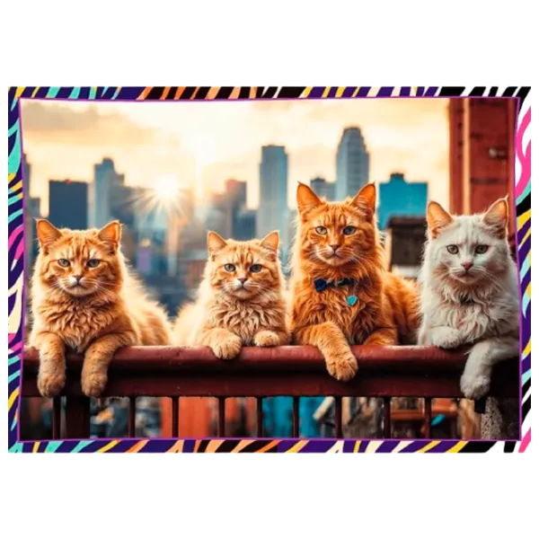 Puzzle Trefl Cute animals 6+/ Количество деталей: 1000 photo 2