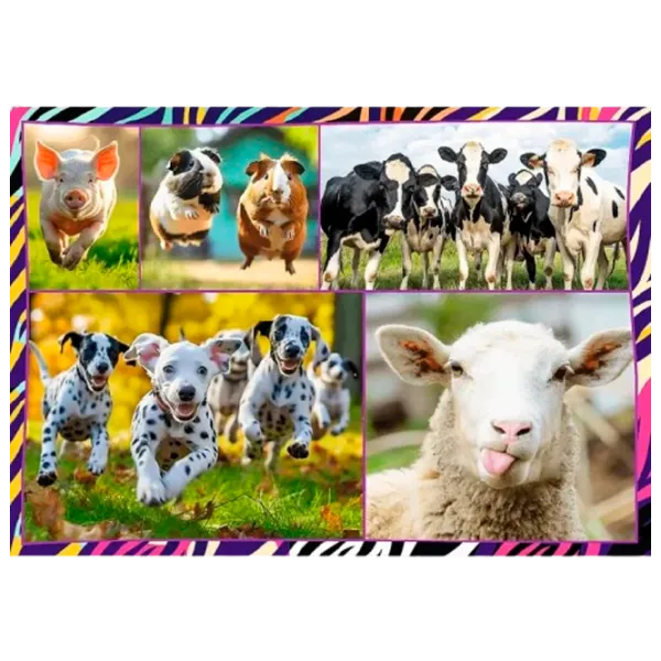 Puzzle Trefl Cute animals 6+/ Количество деталей: 1000 photo 5