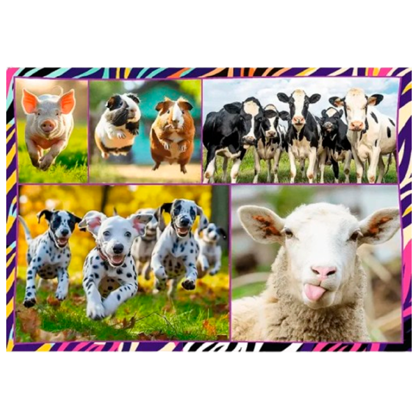 Puzzle Trefl Cute animals 6+/ Количество деталей: 1000 photo 5